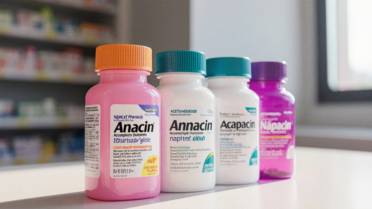 Anacin vs. Common OTC Pain Relievers: A Detailed Comparison