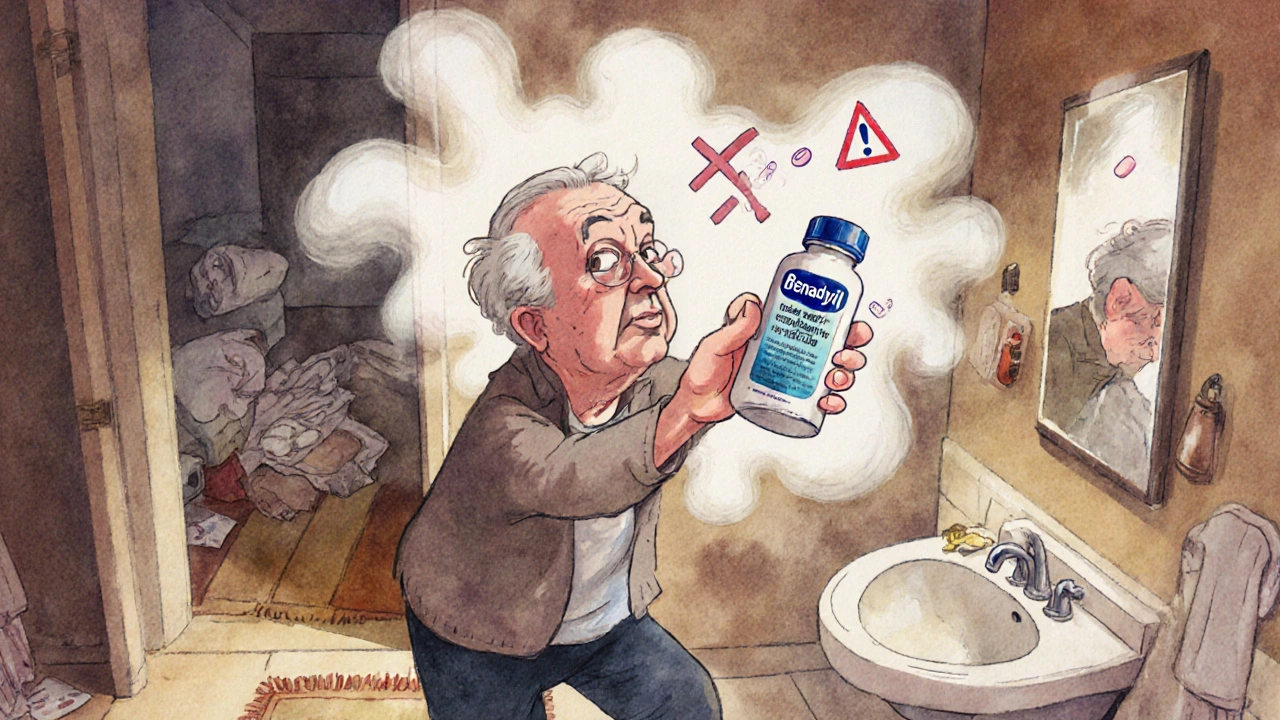 Fall Risk in Older Adults on Sedating Antihistamines: Prevention Strategies