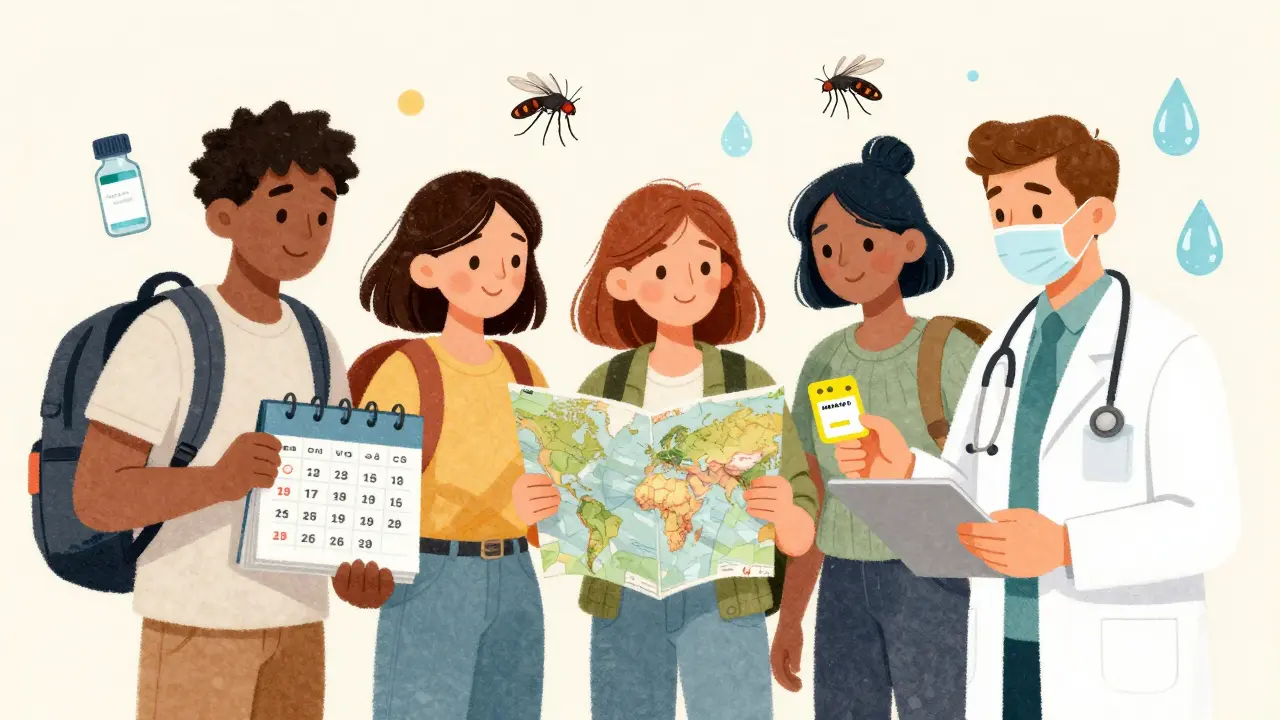 Travel Medicine: Vaccines, Malaria Prophylaxis, and Safe Food Practices for International Trips