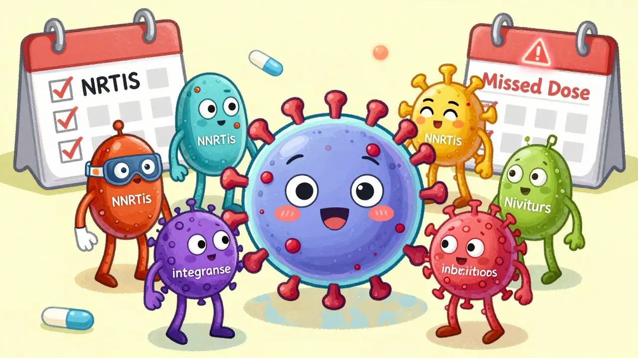 Antiretroviral HIV Medications: Understanding Complex Interactions and Drug Resistance