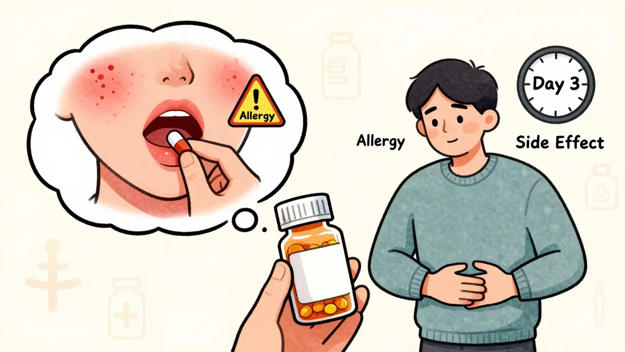 How to Tell a Side Effect from a True Drug Allergy