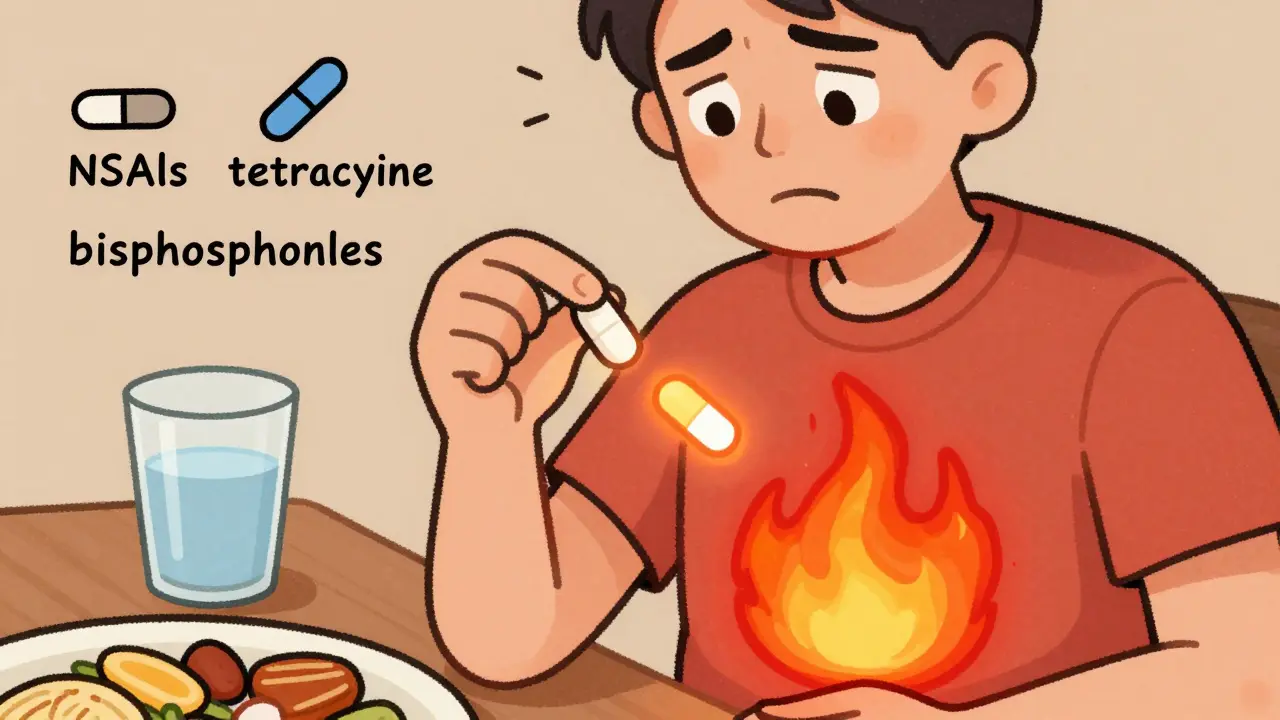 Upset Stomach and Heartburn from Medications: What Works and What Doesn’t