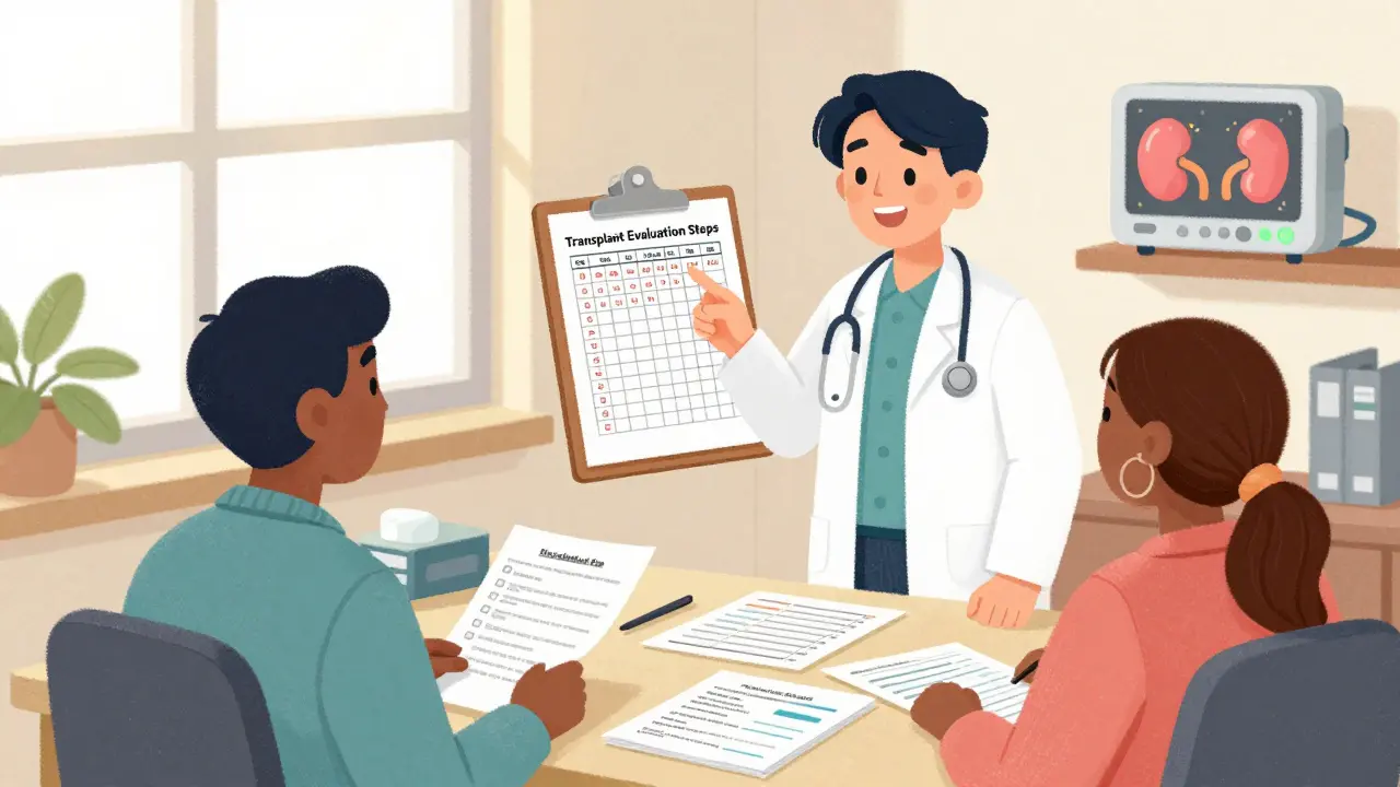 Preparing for a Kidney Transplant: Evaluation, Waitlist, and Living Donors