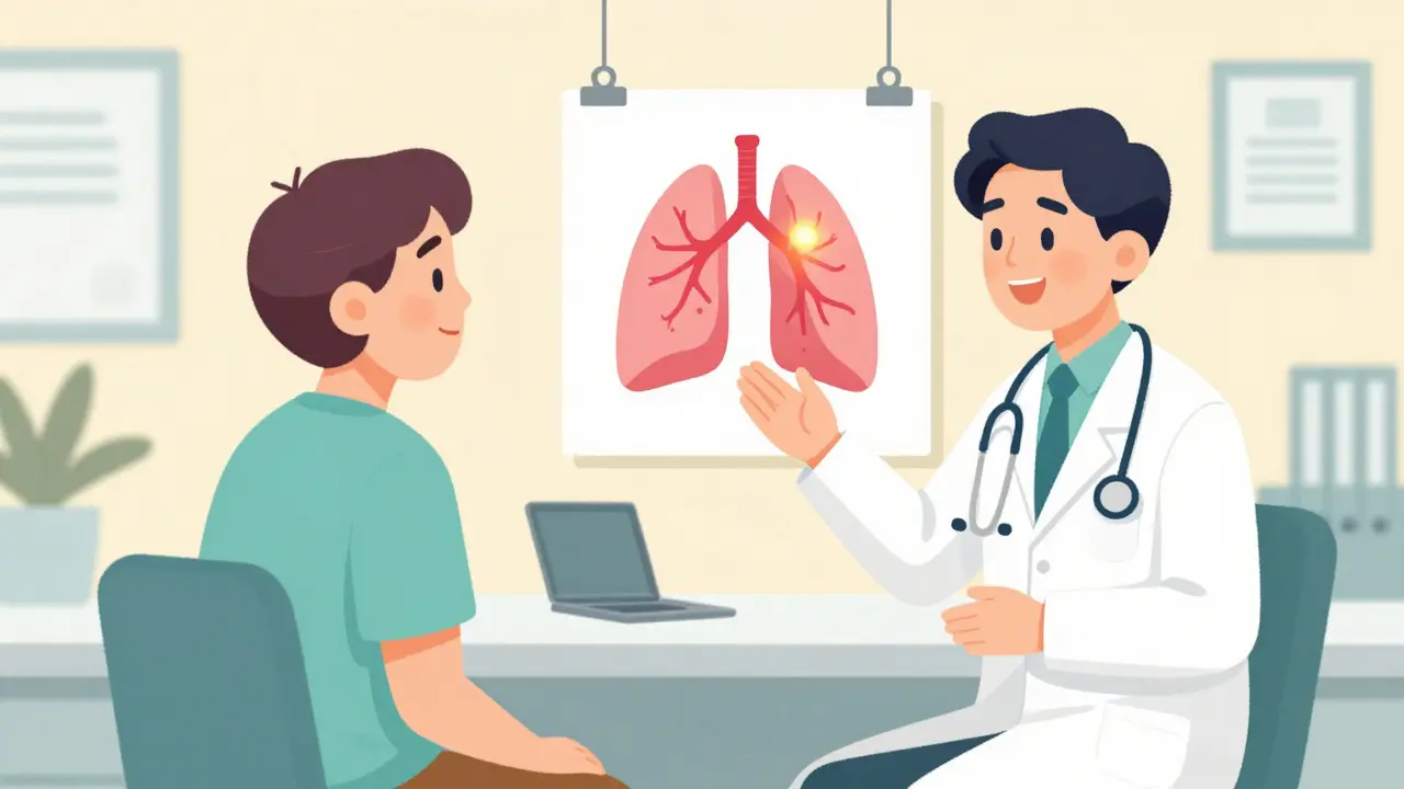 Lung Cancer Screening for Smokers and New Targeted Therapy Options