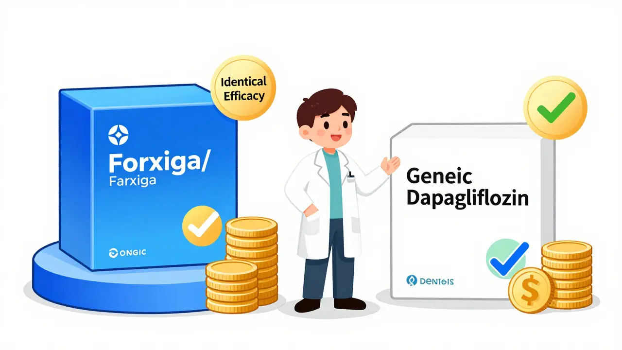 Comparison of brand name vs generic medication costs and efficacy