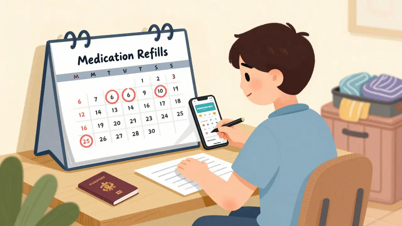 How to Manage Medication Refills During Extended Travel: A Step-by-Step Guide